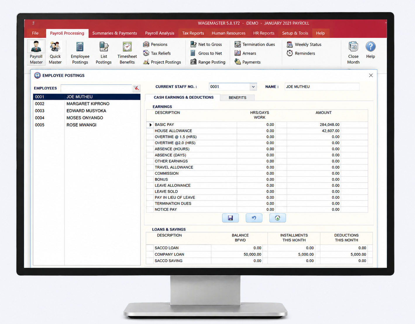 payroll management system